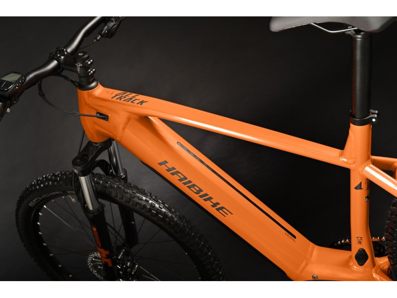 Horské elektrokolo Haibike Alltrack 6 | oranžové, 2025, M