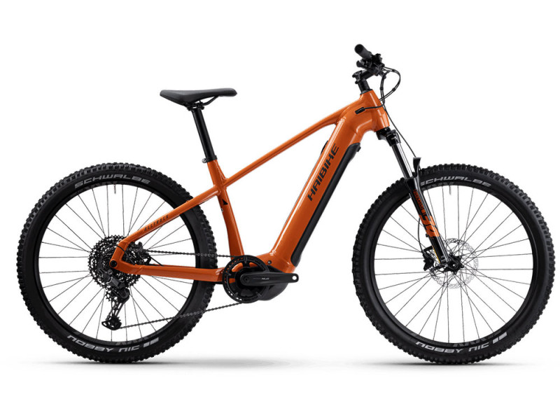 Horské elektrokolo Haibike Alltrack 6 | oranžové, 2025, M