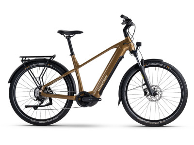 Trekové elektrokolo Winora Yucatan X8 – High | hnědá