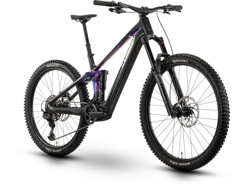 Horské elektrokolo Raymon Tarok Pro | 2027, carbon / galaxy, L
