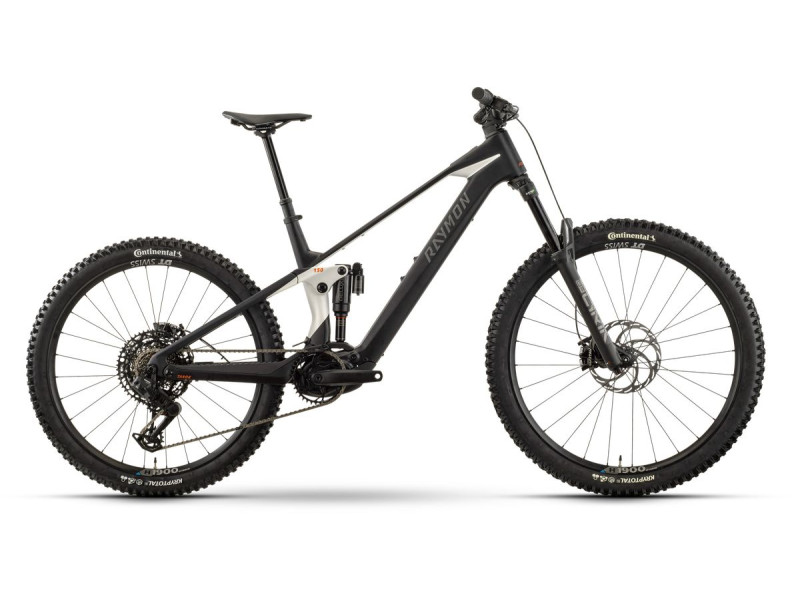 Horské elektrokolo Raymon Tarok Ultra | 2027, black / white, M