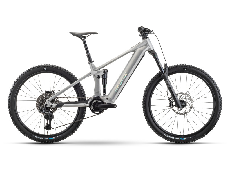 Horské elektrokolo Raymon Durok Pro | 2027, raw alloy, S