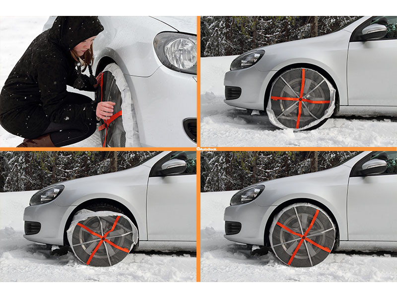AutoSock 870 – textilní sněhové řetězy pro osobní auta