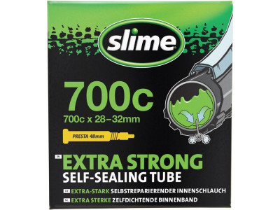Duše Slime Extra Strong– 700 x 28-32, galuskový ventil