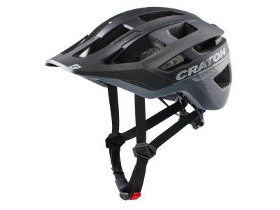 Cyklistická helma Cratoni AllRace – černá/šedá