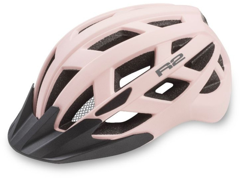 Cyklistická helma R2 ATH18A3 LUMEN – světle růžová