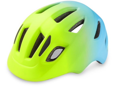 Cyklistická helma R2 ATH37B PUMP – žlutá/modrá