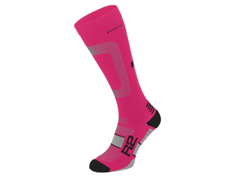 Cyklistické ponožky R2 POWER ATS21C – růžová