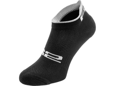 Cyklistické ponožky R2 TOUR ATS08E – černá/bílá