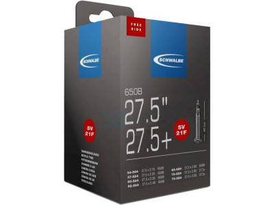 Duše Schwalbe SV21F 27.5x2.10/3.00" galuskový ventilek